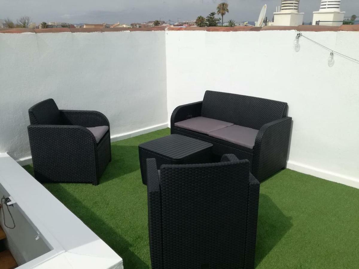 Apartamento Con Terraza Privada Y Piscinas Винарос Экстерьер фото