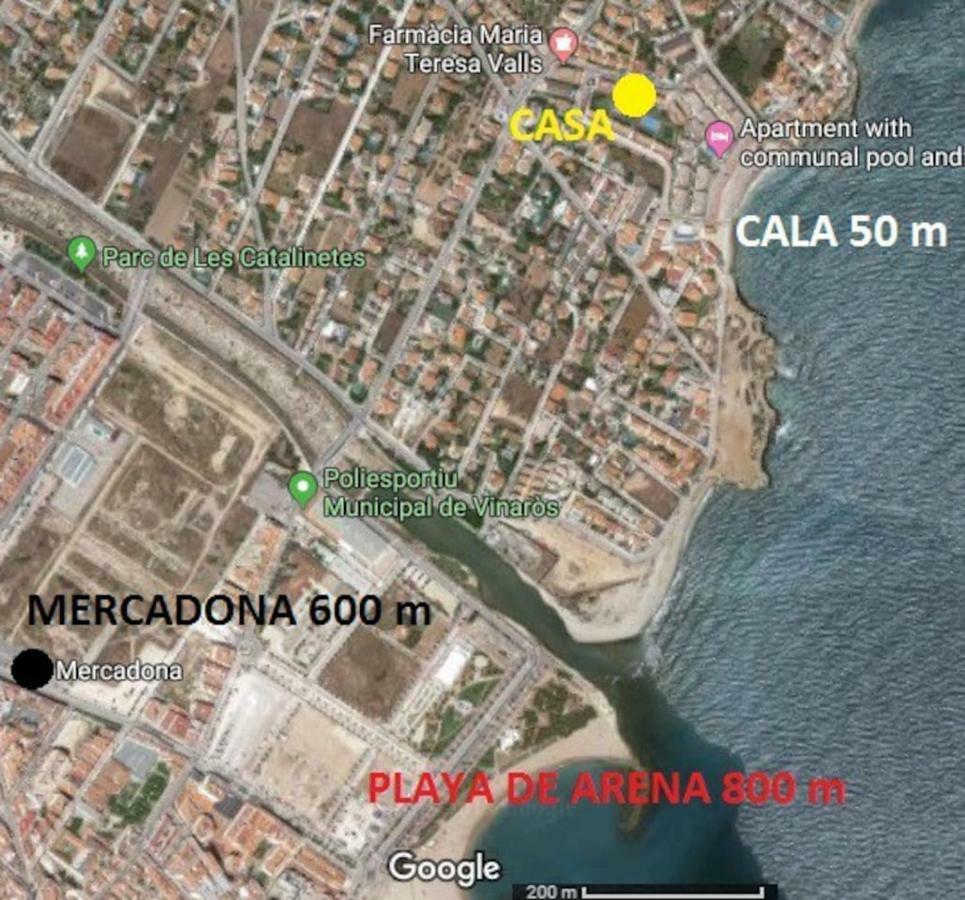 Apartamento Con Terraza Privada Y Piscinas Винарос Экстерьер фото